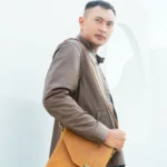 CAKRA Tas Slempang Kulit Pria - Tas Kulit Pria - Fashion Kulit Bogor - Leather Bag