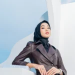 ALIVA A Coat Kulit Wanita Premium - Jaket Kulit Wanita - Fashion Kulit Bogor - Leather Woman JAcket