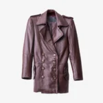 ALIVA A Coat Kulit Wanita Premium - Jaket Kulit Wanita - Fashion Kulit Bogor - Leather Woman JAcket