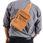 MAXI Tas Punggung Kulit Pria - Tas Kulit Asli - Fashion Kulit Bogor - Leather Crossbody bag