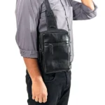 MAXI Tas Punggung Kulit Pria - Tas Kulit Asli - Fashion Kulit Bogor - Leather Crossbody bag