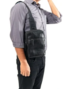 MAXI Tas Punggung Kulit Pria - Tas Kulit Asli - Fashion Kulit Bogor - Leather Crossbody bag