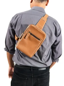 MAXI Tas Punggung Kulit Pria - Tas Kulit Asli - Fashion Kulit Bogor - Leather Crossbody bag