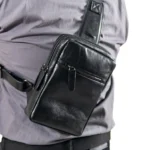 MAXI Tas Punggung Kulit Pria - Tas Kulit Asli - Fashion Kulit Bogor - Leather Crossbody bag