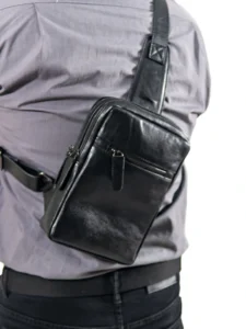 MAXI Tas Punggung Kulit Pria - Tas Kulit Asli - Fashion Kulit Bogor - Leather Crossbody bag
