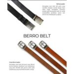 BERRO - Ikat Pinggang Kulit Pria - Leather Men's Belt _ Fashion Kulit Bogor