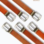 BERRO - Ikat Pinggang Kulit Pria - Leather Men's Belt _ Fashion Kulit Bogor