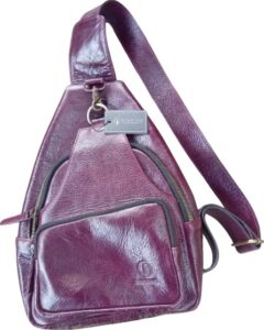 CRONOS Tas Punggung Kulit - Men's Crossbag - Tas Kulit Pria - Fashion Kulit Bogor