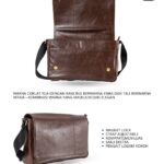 PANTHERA Tas Messenger Kulit - Tas Slempang Kulit - Fashion Kulit Bogor