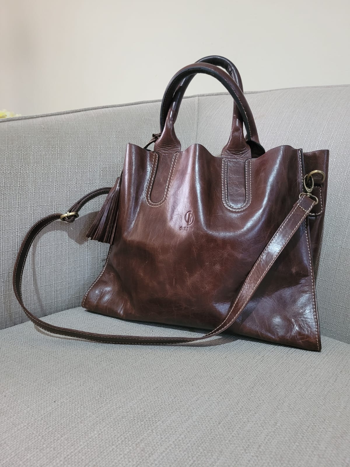 Tote Bag, Letaher Bag, Woman Bag, Tas Kulit Wanita