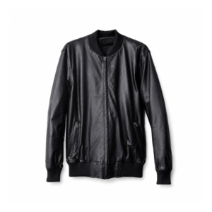 BOMBER - Leather Jacket